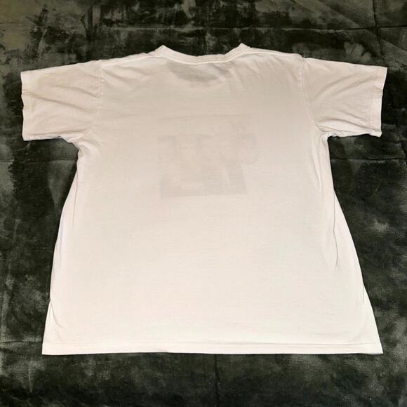 Nsync Album Cover T-Shirt Unisex White Graphic Print Dance Pop Short Sleeve Sz M - Picture 2 of 6